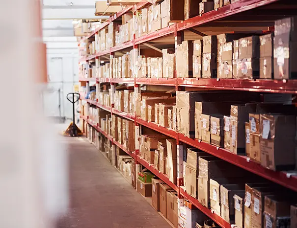 Warehouse operations supporting just-in-time brake parts delivery