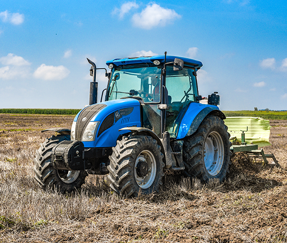 Tractor parts applications: agricultural OEMs and implement manufacturers