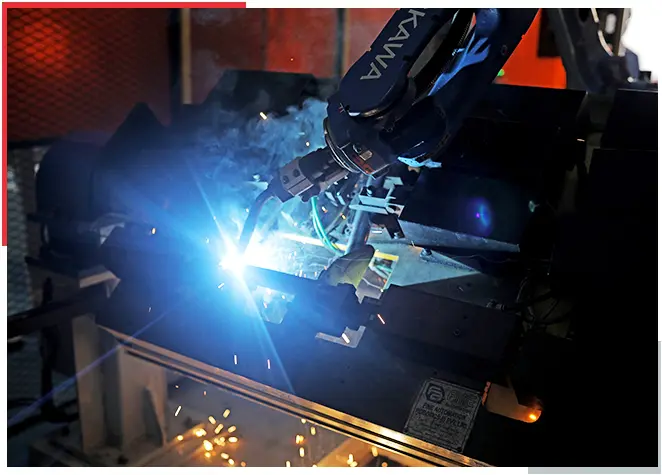 Welded steel sub-assembly for an automotive application