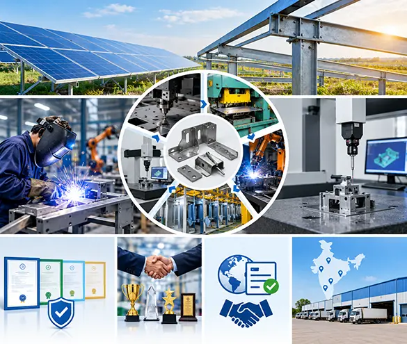 sheet metal manufacturing capabilities for solar EPCs and structure suppliers
