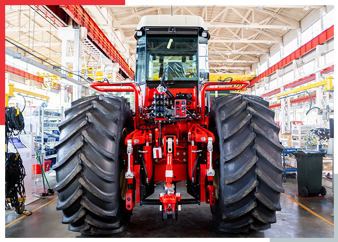 Tractor parts manufacturer in India — pressed sheet metal components for agricultural equipment